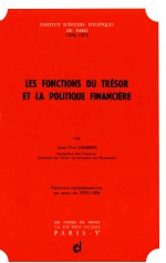 LES FONCTIONS DU TéSOR ET LA POLITQUE FINANCIéRE