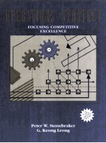 Operations Strategy:Focusing Competitive Excellence