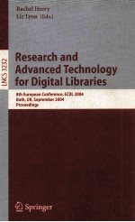 Lecture Notes in Computer Science 3232:Research and Advanced Technology for Digital Libraries