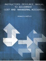 Cost and managerial accounting