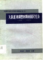“大跃进”和调整时期的国民经济 1958-1965