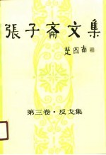 张子斋文集 第3卷 反戈集