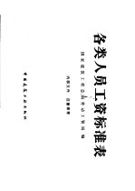 各类人员工资标准表