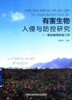 有害生物入侵与防控研究 黄岩植物检疫33年