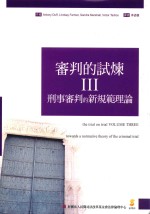 审判的试炼 3 刑事审判的新规范理论