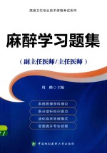 高级卫生专业技术资格考试用书 麻醉学习题集 副主任医师/主任医师