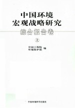 中国环境宏观战略研究 综合报告卷 上