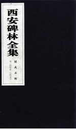 西安碑林全集 144卷 开成石经 5经文字