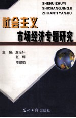 社会主义市场经济专题研究