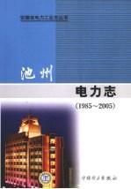 池州电力志 1985-2005