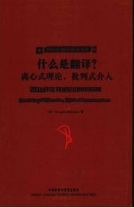 什么是翻译？离心式理论，批判式介入
