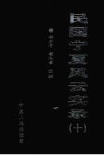 民国宁夏风云实录 第10卷