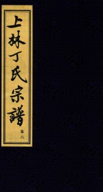 上林丁氏宗谱 卷6