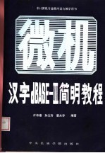 汉字dBASE-Ⅲ简明教程 微型机汉字数据库管理系统dBASE-Ⅲ的操作及使用 修订版