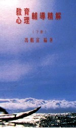教育 心理 辅导精讲 下