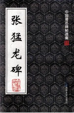 中国著名碑帖选集 11 张猛龙碑