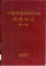 中国市县经济社会发展概览 第1卷