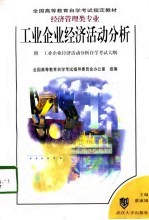 工业企业经济活动分析