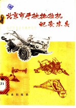 北京市手扶拖拉机配套农具