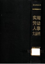 实用劳动人事大辞典