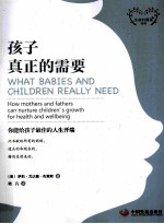 孩子真正的需要 你能给孩子最佳的人生开端