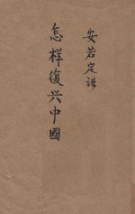 怎样复兴中国 一名,飞机救国与大侠魂