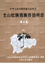 文山壮族苗族自治州志 第3卷