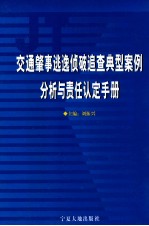 交通肇事逃逸侦破追查典型案例分析与责任认定手册 第3卷