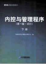 内控与管理程序 第1版 试行 下