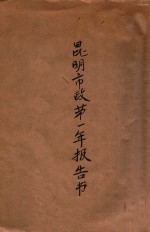 昆明市政第一年报告书 公用