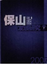保山发展研究 下