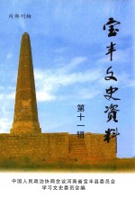 宝丰文史资料 第11辑