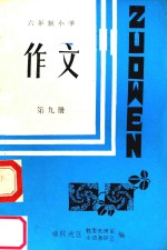 农村小学作文序列训练 第9册