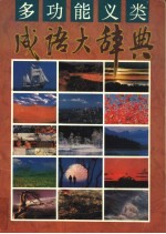 多功能义类成语大辞典