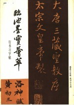 临池墨宝荟萃:行书习字帖