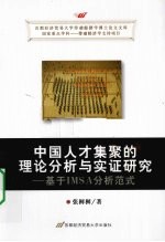 我国人才集聚的理论分析与实证研究 基于IMSA分析范式