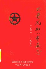 共青团南川市委志 1921-1996