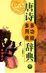 唐诗多功能多用途词典 中