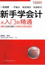 新手学会计 从入门到精通