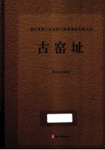 浙江省第三次全国文物普查新发现丛书 古窑址