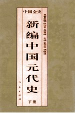 百卷本 中国全史 新编中国元代史 下