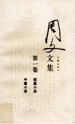 周文文集 第1卷 短篇小说 中篇小说