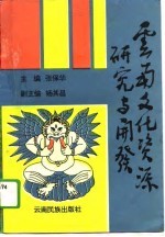 云南文化资源研究与开发