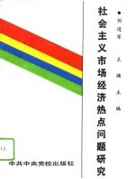 社会主义市场经济热点问题研究