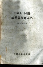 DW3-110型油开关检修工艺