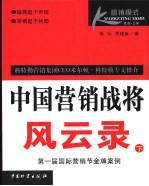 中国营销战将风云录 上