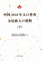 中国2010年人口普查分民族人口资料 下