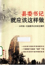 县委书记就应该这样做 30年前一位县委书记的民生情怀
