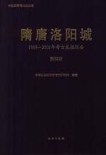隋唐洛阳城 1959-2001年考古发掘报告 第4册