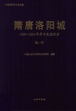 隋唐洛阳城 1959-2001年考古发掘报告 第1册